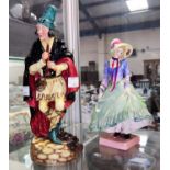 2 Royal Doulton figures: The Pied Piper HN2102 and Pantalettes HN1362