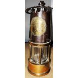 A Miner's lamp by protection Lamp & Lighting, Eccles