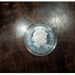 A 2004 Entente Cordiale Piedfort £5 coin