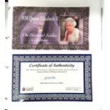 A presentation album of Queen Elizabeth II Diamond Jubilee stamps, Stanley Gibbons albums.