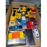 A selection of diecast advertising vans & others.