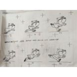 Cosgrove Hall Productions Danger Mouse sketches and a selection of character model sheets for