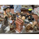 7 Goebel Hummel figures including Little Thrifty , Goose Girl etc