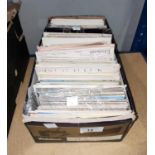 A large selection of unmounted postcards, mainly topographical
