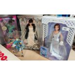 Three 1990's Barbie dolls by Mattel, in original boxes:  Days of Our Lives Marlena Evans, All my