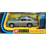 A vintage Corgi James Bond D.B.S No 270 diecast vehicle in box (one flap ripped away)