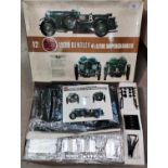 An Airfix 1930 Bentley 4.5 litre Supercharged vehicle kit 12th scale