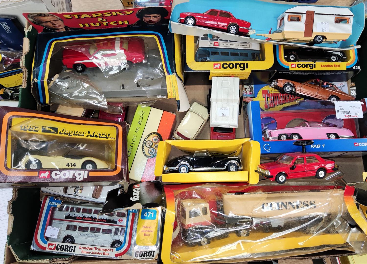 A selection of various Corgi Vintage diecast vehicles etc