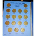 GB: a collection of brass 3d's 1937 - 1967 including the rarer dates 1946 & 1949
