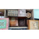 A selection of decorative boxes