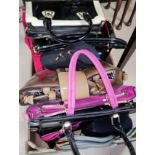 A selection of ladies modern handbags