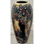 A modern Moorcroft elongated ovoid vase 'Knightswood', decorated with stylised trees, impressed