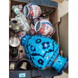 A selection of Chinese, Canton, Imari etc and other decorative items