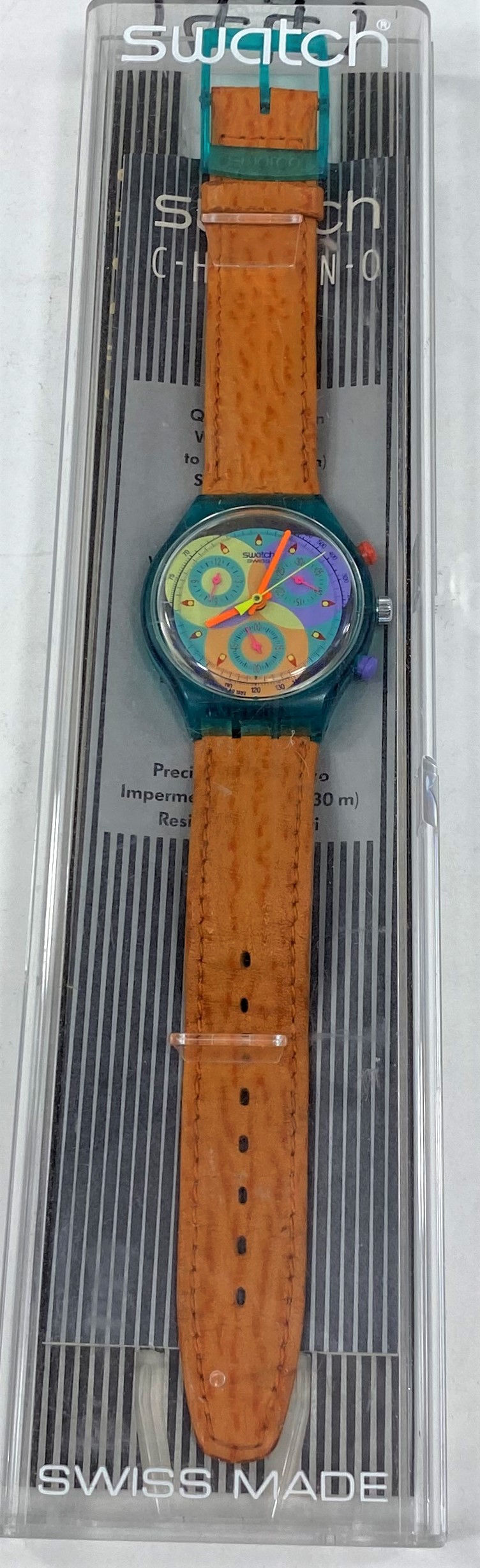 A Swatch Watch originally boxed Scuba 200 Seaside Watch No SDN 904; A Swatch Watch 1997 Valentine' - Image 6 of 6