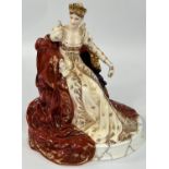 A Coalport limited edition boxed figure:  Empress Josephine of France 1763-1814, hand decorated
