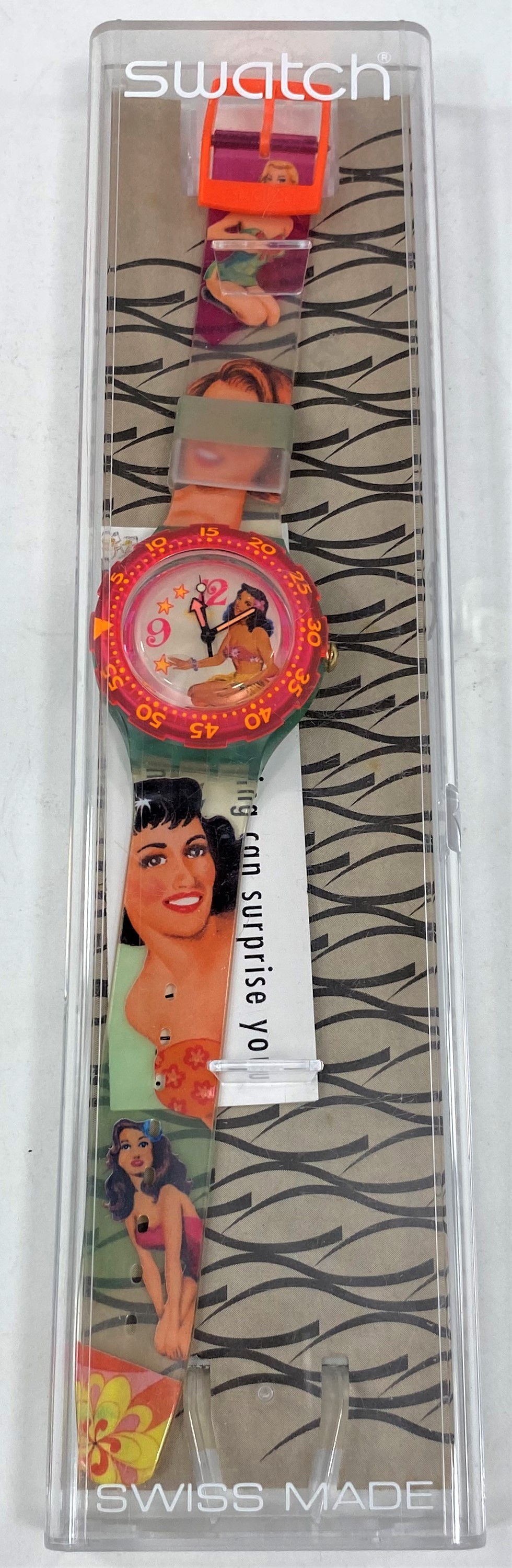 A Swatch Watch originally boxed 'The Club Special Follow the Light' No/2800/20,000; A Swatch - Image 5 of 5