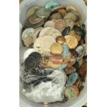A large quantity of metal detector finds, mainly coins, including some Roman, 2.5kg