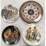 A Royal Doulton character jug and a selection of collectors plates