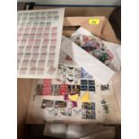 A collection of GB stamps