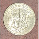 1934 Half Crown coin