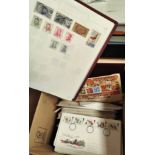World assortment, mostly GB FDC's (approx.280) 1960/90's.