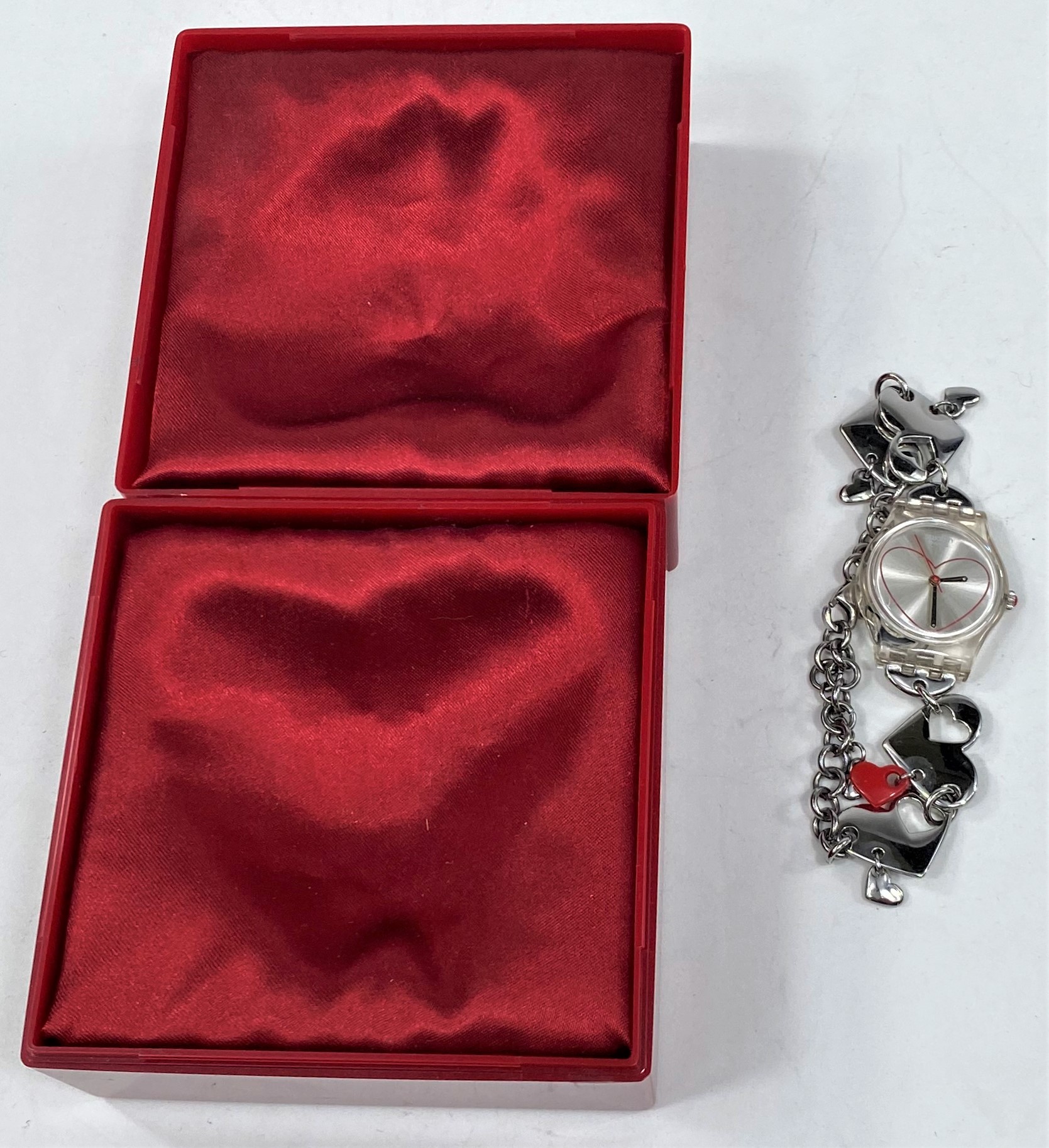 A Swatch Watch originally boxed Scuba 200 Seaside Watch No SDN 904; A Swatch Watch 1997 Valentine' - Image 3 of 6