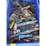 A selection of various vintage tools etc