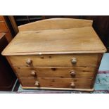 A small 3 height chest of drawers