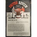 A Manchester United Football Club review 19th Feb vs Sheffield Wednesday 1957-1958 season