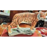 A large resin figure of a Tiger