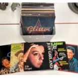 A selection of albums, Judy Garland, Chuck Berry, Elton John etc