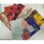 JAZZ AT THE PHILHARMONIC, 3 British tour programmes and 3 other, mostly with tickets