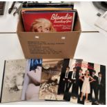 BLONDIE & MADONNA: a small selection of LP's and 12in singles, various other LP's