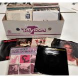 A quantity of 70's and 80's singles