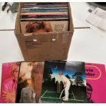A quantity of 70's and 80's LP's