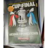 A collection of Cup Final Official match programmes 1978, 1979, 1980, 1981, 1982, 1983, 1984,