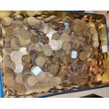 GB: a quantity of copper coinage EVII - QEII