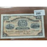 National Bank of Scotland £1 1946
