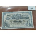Royal Bank of Scotland £1 1944