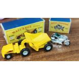 An originally boxed Matchbox "Curtis-Wright Rear Dumper" K7 (box worn, flap missing); An