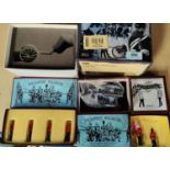 A box of 'Steadfast Soldiers' SF60, Steadfast Soldiers Cannon SF53, W. Britains Special Collecotrs