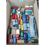 A selection of vintage diecast Dinky and other vehicles