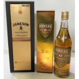 A 70cl bottle of Jameson Gold Reserve and a bottle of Jameson Powers Gold Label
