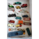 A selection of 1950's/60's diecast vehicles, toys, Lesney vans, Yesteryear Duke of Connaught