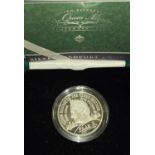 Queen Mother £5 coin Piedfort 2000