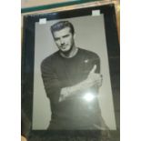David Beckham:  limited edition book No 198 of 500, signed, unopened in seal wrap with original