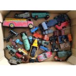 A selection of vintage diecast vehicles