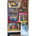 A Corgi 'Magic Roundabout' boxed, Mr McHenry's Trike 859 (box a.f) and other vehicles inc Matchbox