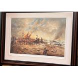 David Cartwright:  Wellington's Finest Hour, artist signed limited edition print, framed; other