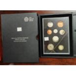 A proof collectors set of 15 coins 2013, with chief engravers master proofs